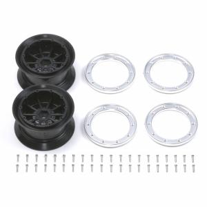 タミヤCR-01　オプションホイールセット OP.1116 CR-01 ペンタグラムホイール （オフセット+5）2本: RC