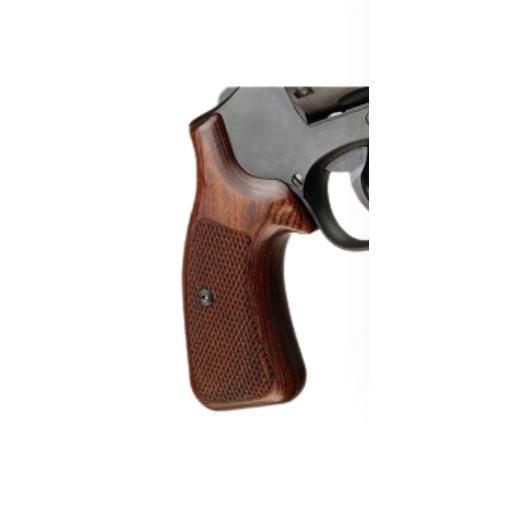 コンバットシューティンググリップ Kフレームスクエアバット用(ブラウン) [HJ-240501]