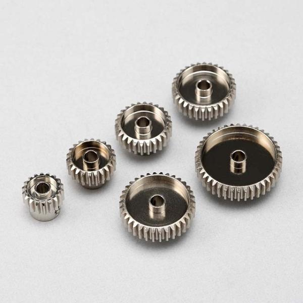 24T 超硬プレシジョンピニオンギヤ 48ピッチ 軽量ハードコート [PG-4824A]