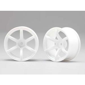 RP ドリフトホイール 6本スポーク 02 オフセット6mm(白) [RP-6213W6A]