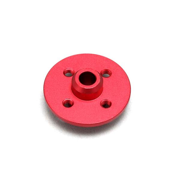 アルミ製スパーギヤハブ(レッド) [Y2-630RA]