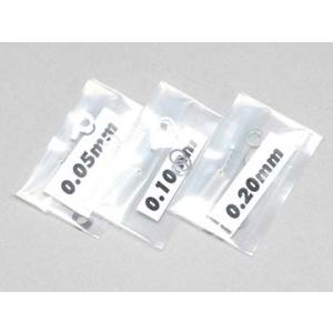 Φ4.0 ステンレス製スペーサーシム(0.05/0.10/0.20mm 各10枚入) [ZC-S40...