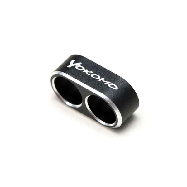 アルミ製 12ゲージ用 ワイヤーガイド(黒/2穴) [ZC-WGB2]