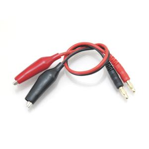 コネクタケーブル(ワニ口クリップ) [44158] : スーパーラジコンYahoo