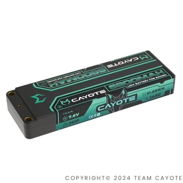レーシングリポバッテリー 5300mAh 145C 2S1P 7.6V 40.28Wh [CYE53...