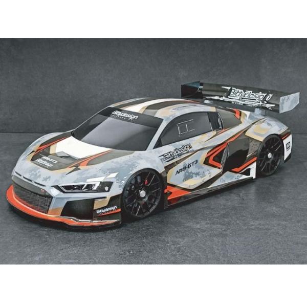 AR8-GT3 1/8GT クリアーボディ 360mmロングホイールベース1.5mm厚 [BDGT8...