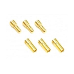 ブラシレスモーターコネクターオス、メス各3個入(3.5mm) [CE-MPG