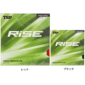 ティーエスピー卓球ラバー ライズ 赤 裏ソフト 20006