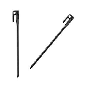 コールマン ペグ　30cm 24本 Coleman（コールマン） スチールソリッドペグ 30cm (ブラック) 1pc