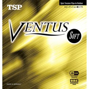 ティーエスピー 卓球ラバー ヴェンタス ソフト 020441 BLK