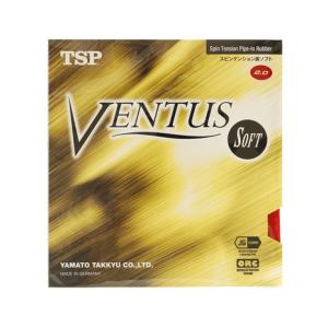 ティーエスピー卓球ラバー ヴェンタス ソフト 020441 RED