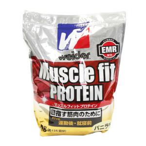 ウイダー（WEIDER）（メンズ、レディース）マッスルフィットプロテイン バニラ 2.5kg C6JMM51200｜supersportsxebio