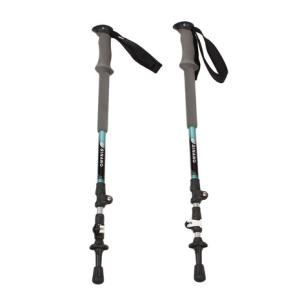 シナノ（SINANO）（メンズ）ロングトレイル 125 ターコイズ トレッキングポール