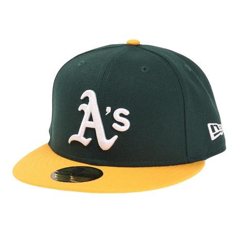 ニューエラ（NEW ERA）（メンズ）帽子 キャップ 59FIFTY MLB オンフィールド オーク...