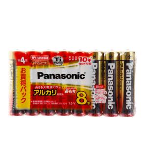 パナソニック（Panasonic）（メンズ、レディース、キッズ）アルカリ電池 単4形 8P｜supersportsxebio