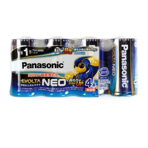 パナソニック（Panasonic）（メンズ、レディース、キッズ）乾電池 エボルタ ネオ 単1形 4本パック｜supersportsxebio