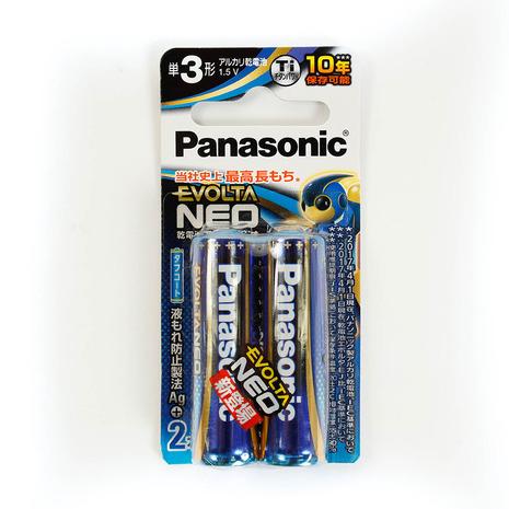 パナソニック（Panasonic）（メンズ、レディース、キッズ）乾電池 エボルタ ネオ 単3形 2本...