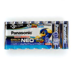 パナソニック（Panasonic）（メンズ、レディース、キッズ）乾電池 エボルタ ネオ 単3形 8本パック｜supersportsxebio