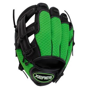 セレス キッズ M 野球 グローブ 軟式 左投げ用 722E8ZK2502R BKGN