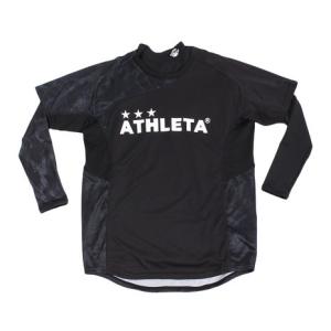 アスレタ サッカー ウェア 半袖 ジュニア プラクティスシャツ インナーセット 2299J BLK フットサルウェア