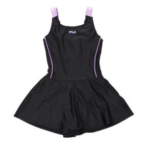 フィラ（FILA）（キッズ）キュロパンAライン 124685BPL1 スクール水着 女の子 ガールズ ワンピース