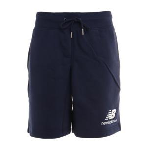 【20%OFFクーポン対象！6/11まで】ニューバランス（new balance）（メンズ）エッセンシャルスタックドロゴシ ハーフパンツ AMS91584PGM｜supersportsxebio