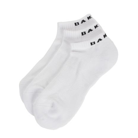 オークリー（OAKLEY）（メンズ）ノーショウ ソックス 3足組 93251JP-10R