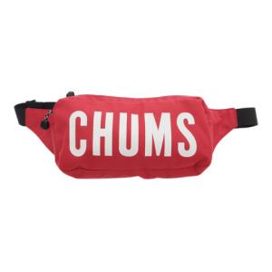 チャムス（CHUMS）（メンズ、レディース）エコチャムス ロゴ ウエストバッグ CH60-2558-R001 Red レッド｜supersportsxebio