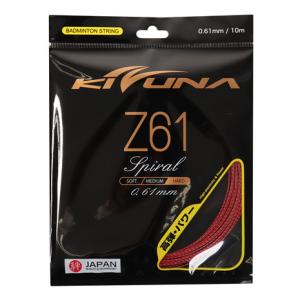 キズナ（KIZUNA）（メンズ、レディース、キッズ）バドミントン ストリング Z61スパイラル RED｜SuperSportsXEBIO Yahoo!店