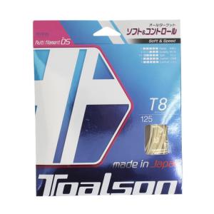 トアルソン（TOALSON）（メンズ、レディース、キッズ）硬式テニスストリング ティーエイト125 7412510N-｜supersportsxebio