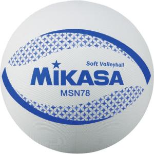 ミカサ（MIKASA）（メンズ、レディース、キッズ）ソフトバレーボール 検定球 円周78cm MSN78-W 自主練｜supersportsxebio