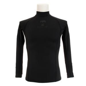 美津和タイガー 野球 アンダーシャツ ヒートアンダー ハイネック 長袖 インナー シャツ MT7GSA27-090 防寒 冬用 吸汗速乾 保温