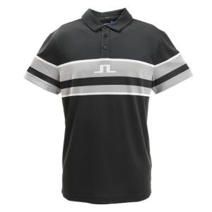 J.LINDEBERGゴルフウエア メンズ Cole Slim Fit-TX Jaq 半袖ポロシャツ 071-21942-019