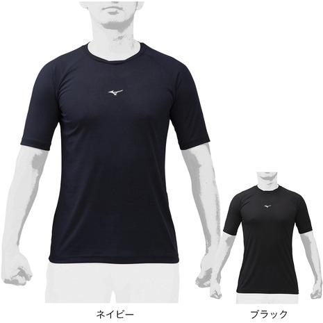 ミズノ（MIZUNO）（メンズ）KUGEKI Light feel 半袖Uネック アンダーシャツ 1...