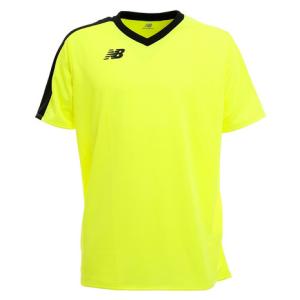 ニューバランス（new balance）（メンズ）サッカー ウェア メンズ 半袖 Tシャツ ラインカラー プラクティス JMTF0420HIL 速乾｜supersportsxebio