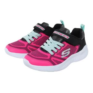 スケッチャーズ（SKECHERS）（キッズ）スニーカー ジュニア ピンク スナップ スプリント SNAP SPRINTS 81372L-BKMT ブラックピンク スポーツシューズ｜supersportsxebio