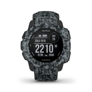 ガーミン（GARMIN）（メンズ、レディース）スマートウォッチ インスティンクト Tactical Camo Graphite 010-02064-C2｜supersportsxebio