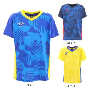 アンブロ（UMBRO）（キッズ） サッカー ウェア 半袖 ジュニア Tシャツ プラクティスシャツ UUJPJA61XB フットサルウェア｜supersportsxebio