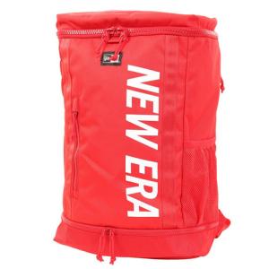 ニューエラ（NEW ERA）（メンズ、レディース）リュック プリントロゴ ボックスパック 32L バックパック 12326109 レッド ホワイト
