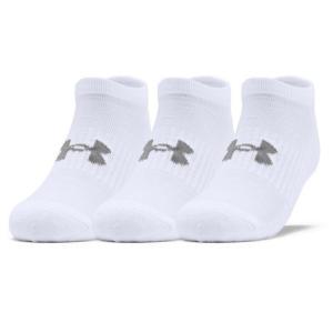 アンダーアーマー（UNDER ARMOUR） トレーニング コットン ソックス 3足組 1359221 WHT/WHT/STL ACC （メンズ）