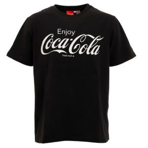 コカコーラ ロゴプリントTシャツ 0530115-01 BLK 半袖