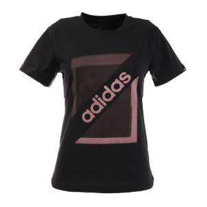 アディダス（adidas）（レディース）Tシャツ レディース 半袖 カラーブロック GVC49-FM6170