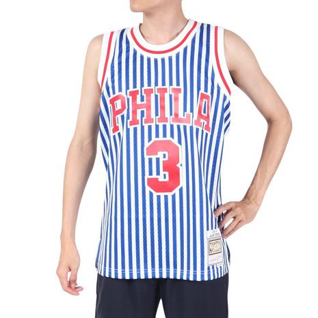 ミッチェルアンドネス（Mitchell&amp;Ness）（メンズ）NBA 76ers アレンアイバーソン ...