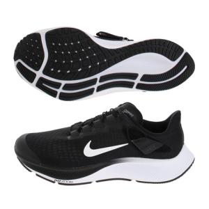 ナイキ ランニングシューズ エアズームペガサス37 フライイース CK8446-003 ジョギングシューズ ジッパー チャック マラソン