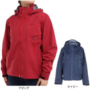 ホールアース（Whole Earth）（レディース）ストレッチレインジャケット WE21HN12MZTY マゼンダ 収納袋付