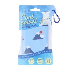 フレンズヒル 冷感 クールタオル 15x100 ニホンノフジサン FH 732353