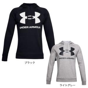 アンダーアーマー（UNDER ARMOUR）（メンズ） パーカー ライバルフリース ビッグロゴ フー...