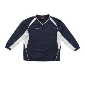 エックスティーエス 野球ウェア ジュニア Vネックジャンパー  724G9ES5607.NVY