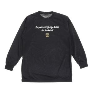 エックスティーエス ジュニア ドライ 吸汗速乾 長袖Tシャツ 751G0ES1639 BLK バスケットボールウェア