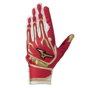 ミズノ（MIZUNO）（メンズ）バッティング用グローブ ミズノプロ シリコンパワーアーク W 1EJEA07862